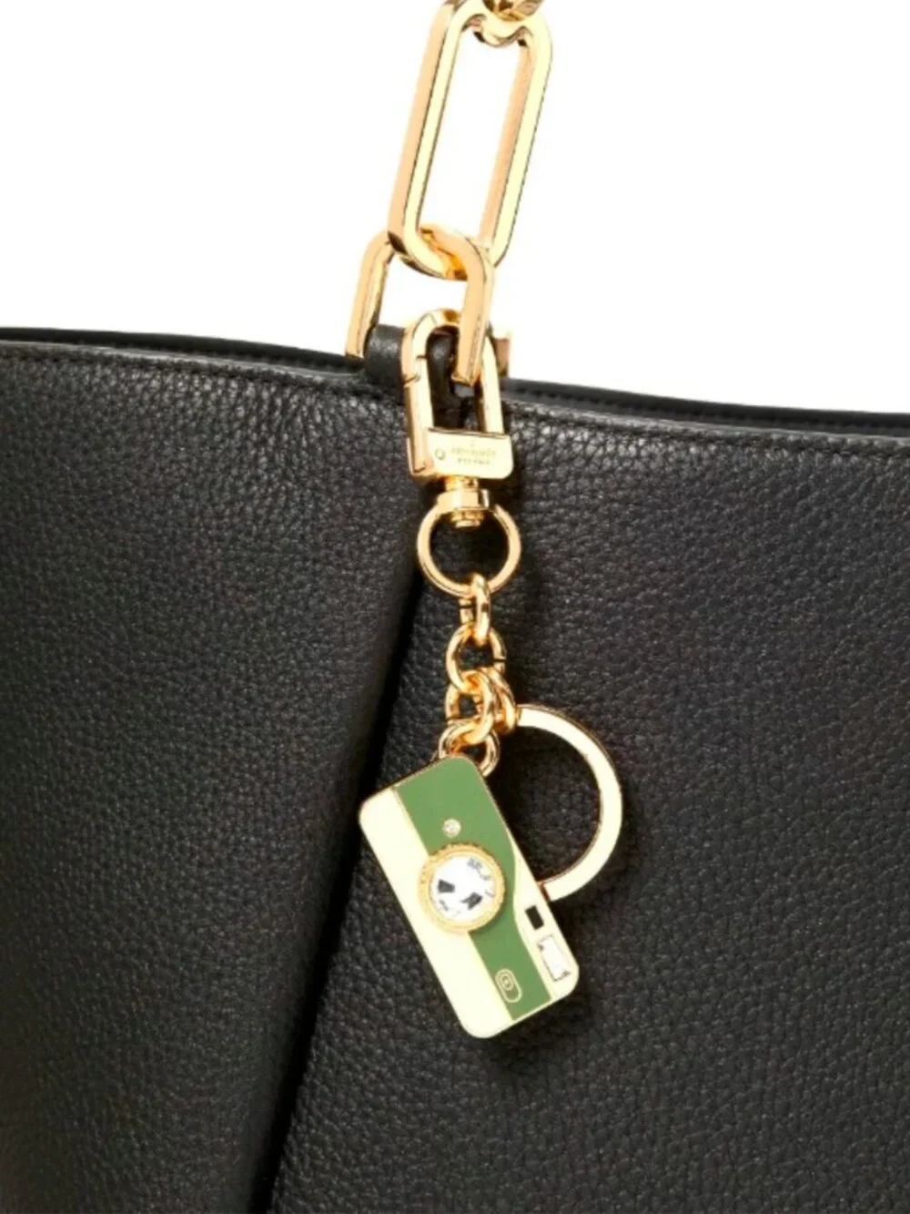 S Kate Spade Picture This Metal Bag Charm/Key Fob - NWT - KL928